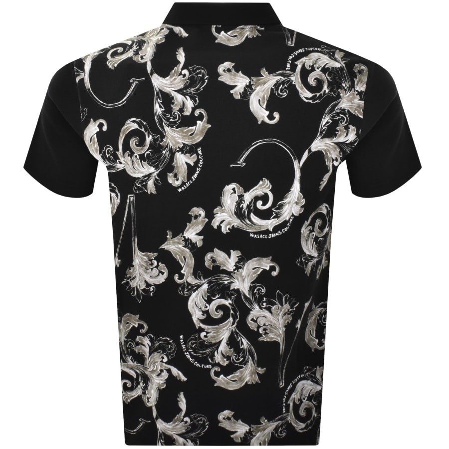 【関税&送料込】Versace Jeans Couture T-Shirt Outline Baroqu Versace Jeans Couture Baroque Logo Cotton T-Shirt | eBay